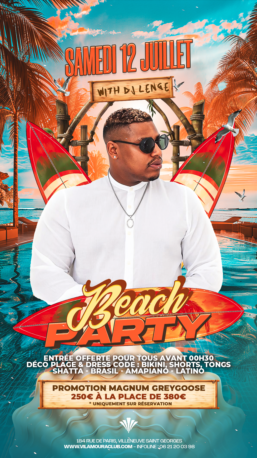 BEACH PARTY x VILAMOURA BEACH PARTY x VILAMOURA